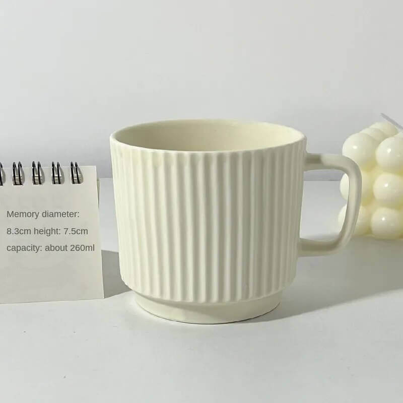 Nordic Macaron Ceramic Coffee Mug - 260ml