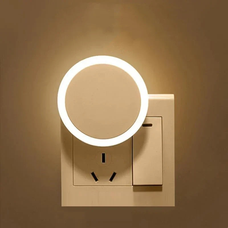 LED Night Light with Twilight Sensor for Kids' Rooms and Hallways