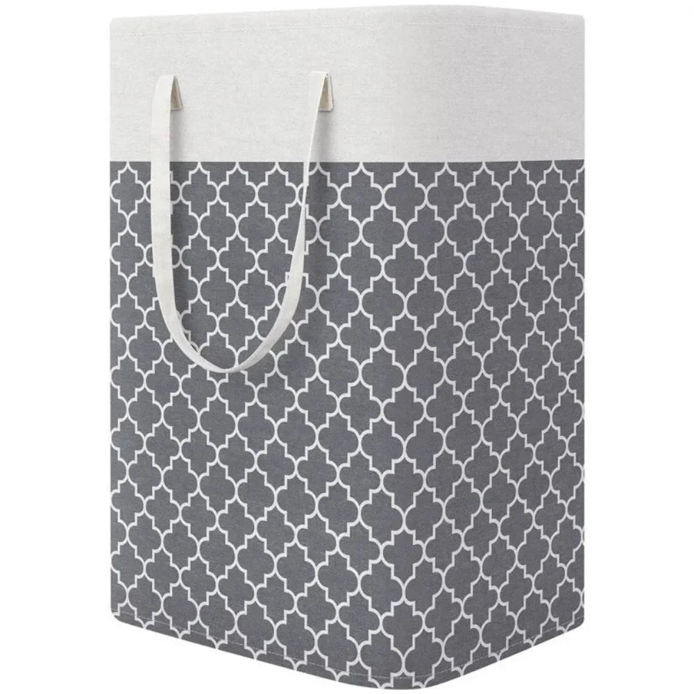 75L Waterproof Foldable Laundry Basket with Handles