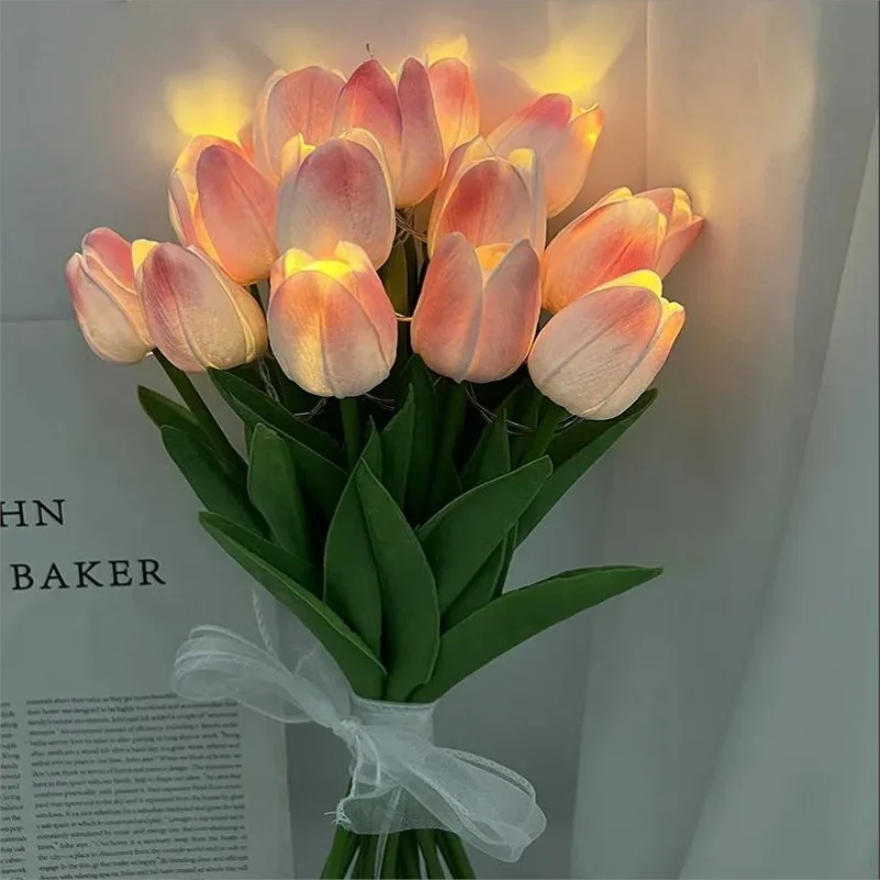 Portable LED Tulip Night Light Lamp