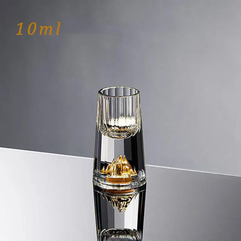 Luxury Crystal Whiskey Glass for Savoring Spirits