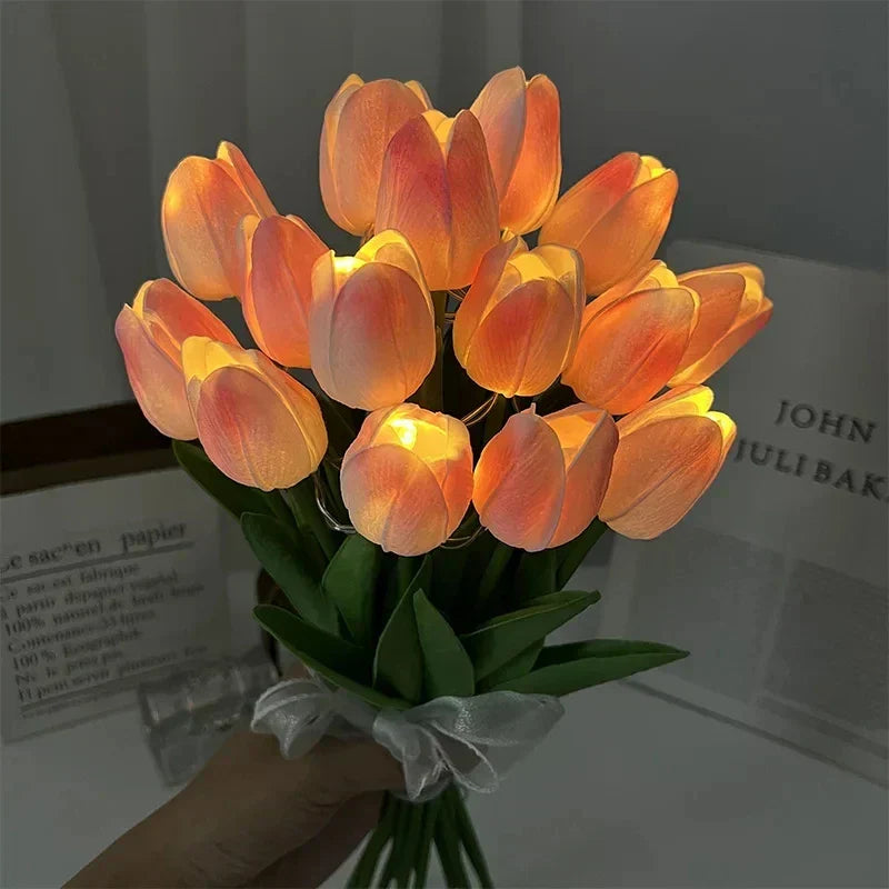 Portable LED Tulip Night Light Lamp