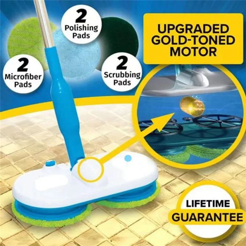 Cordless Electric Mop with Microfiber Pads