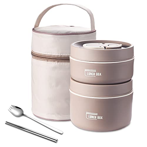 Insulated Stainless Steel Lunch Box with Leak-Resistant Seal