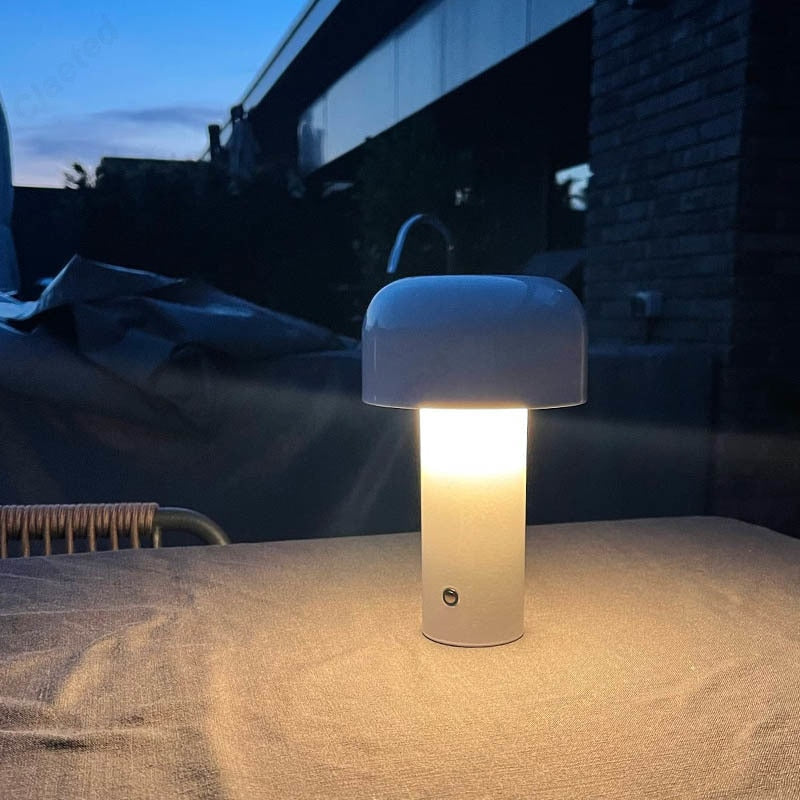 Portable USB Rechargeable LED Table Lamp with Touch Control