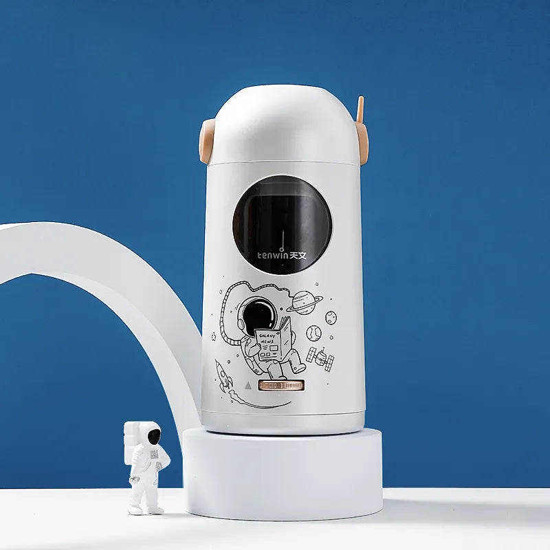 Astronaut-Themed Rechargeable Automatic Pencil Sharpener