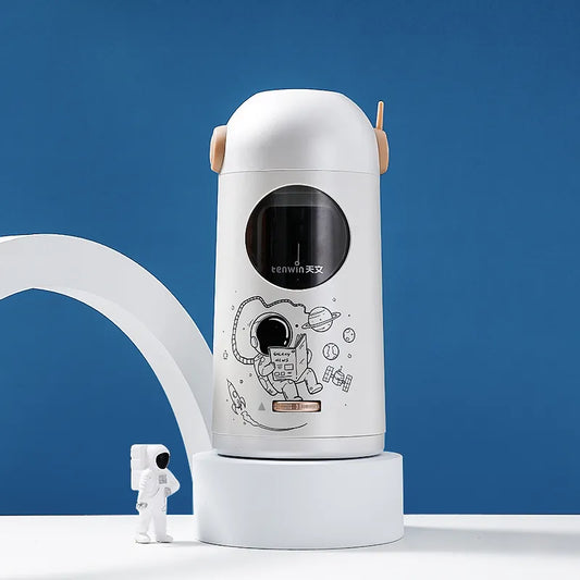 Astronaut-Themed Rechargeable Automatic Pencil Sharpener