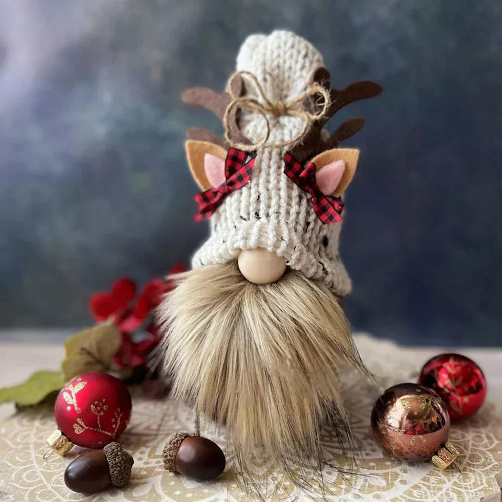 Handmade Plush Gnome Dolls - Whimsical Home Decor