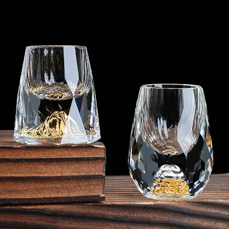 Luxury Crystal Whiskey Glass for Savoring Spirits