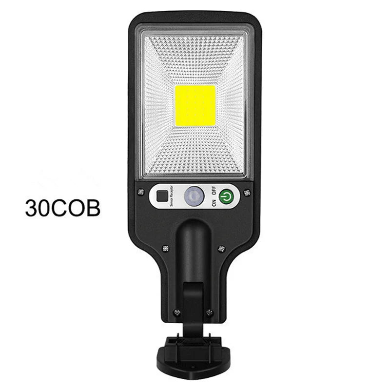 Solar LED Motion Sensor Wall Light for Outdoor Garden and Street Use