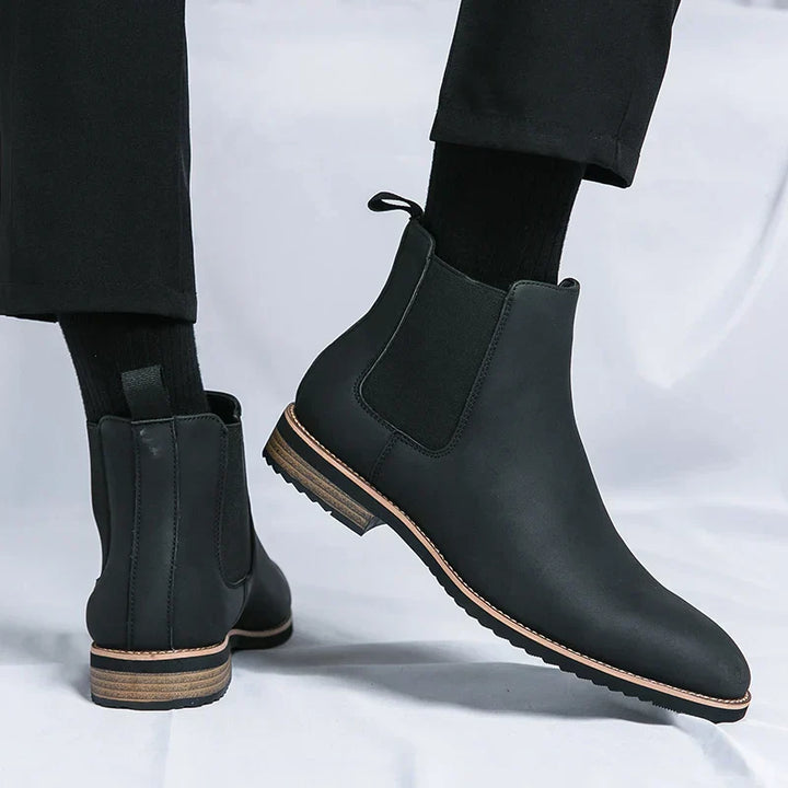 Cosmo | Classic Orthopedic Leather Chelsea Boots