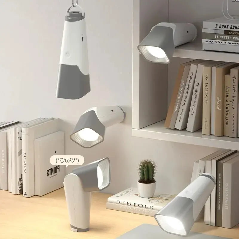 Wall-Mountable LED Night Light with Motion Sensor and Rechargeable Battery