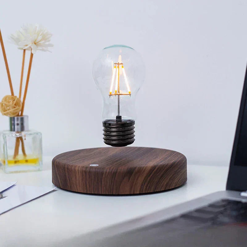 360-Degree Rotating Magnetic Levitation Night Light