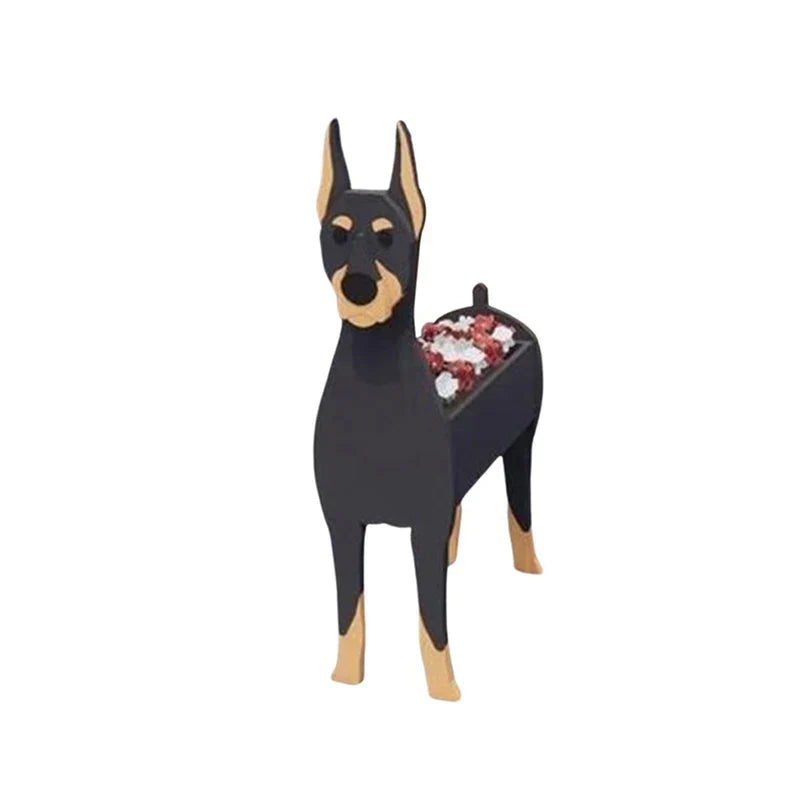 Dog-Shaped Planter - Delightful Indoor/Outdoor Flower Pot