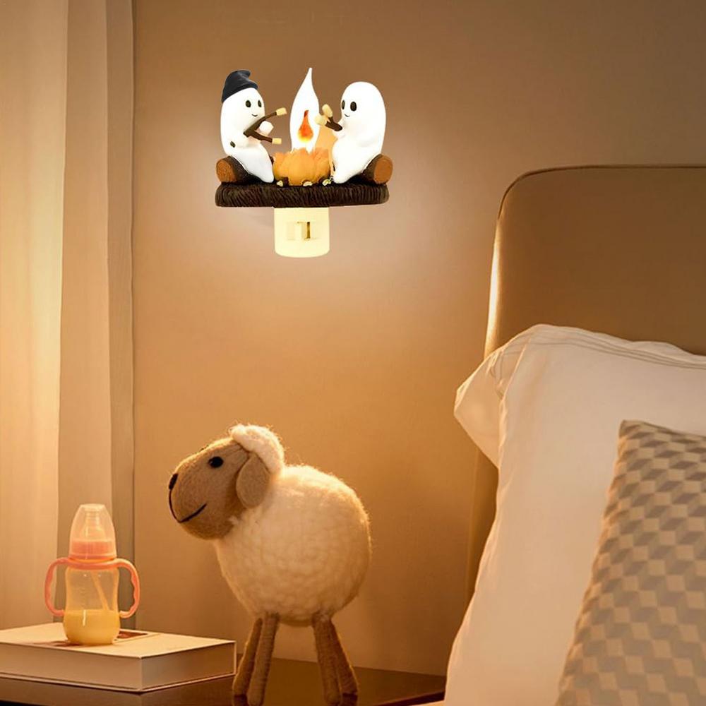 Flickering Ghost Campfire Night Light