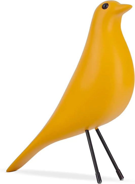 Contemporary Resin Bird Statue Sculpture