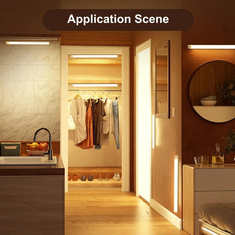 Rechargeable Motion Sensor LED Night Light with 3 Color Options