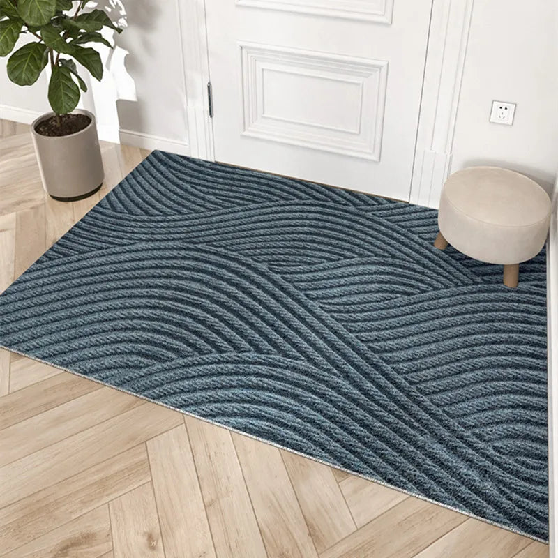 Eco-Friendly Dirt-Resistant Doormat in Anthracite, Brown, or Green