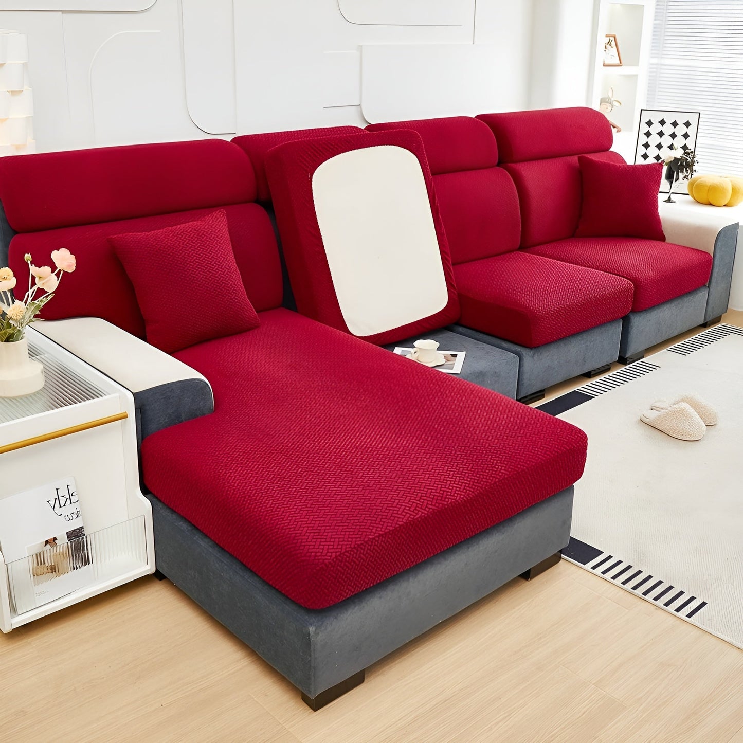 Water-Repellent Stretch Sofa Cover for All-Around Protection