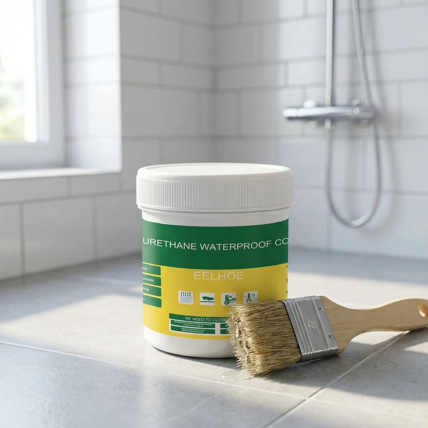 Waterproof Sealing Paste for Cracks and Joints - Transparent, Non-Toxic Formula