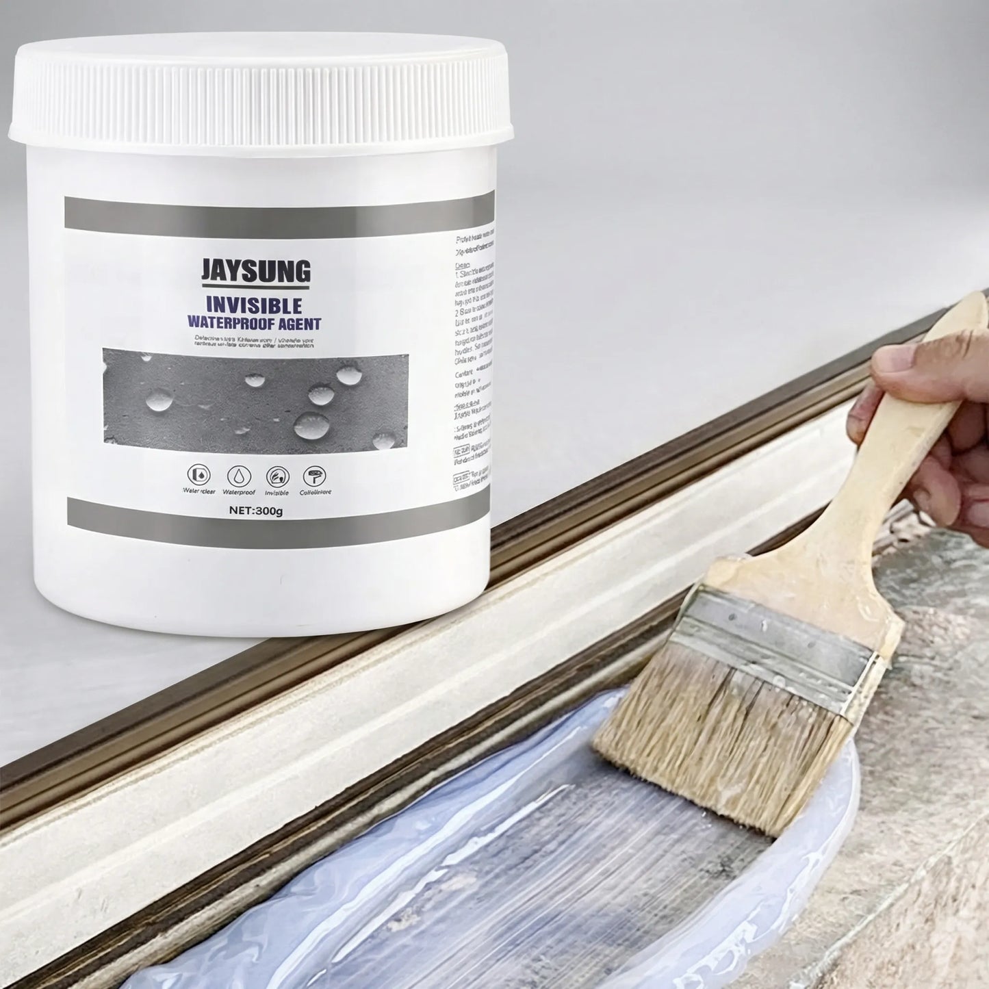 Transparent Waterproof Sealant Paste for Cracks and Joints