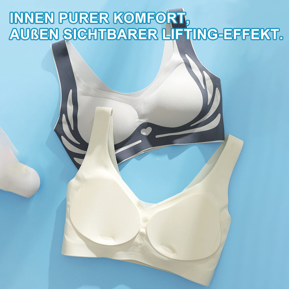 Seamless Ergonomic Wireless Comfort Bra with Posture Support
