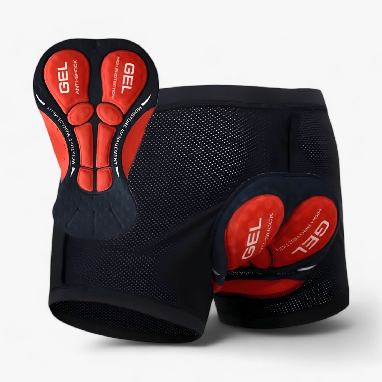 5D Gel Padded Motorcycle Riding Shorts for Men and Women