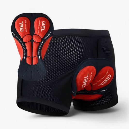 5D Gel Padded Motorcycle Riding Shorts for Men and Women