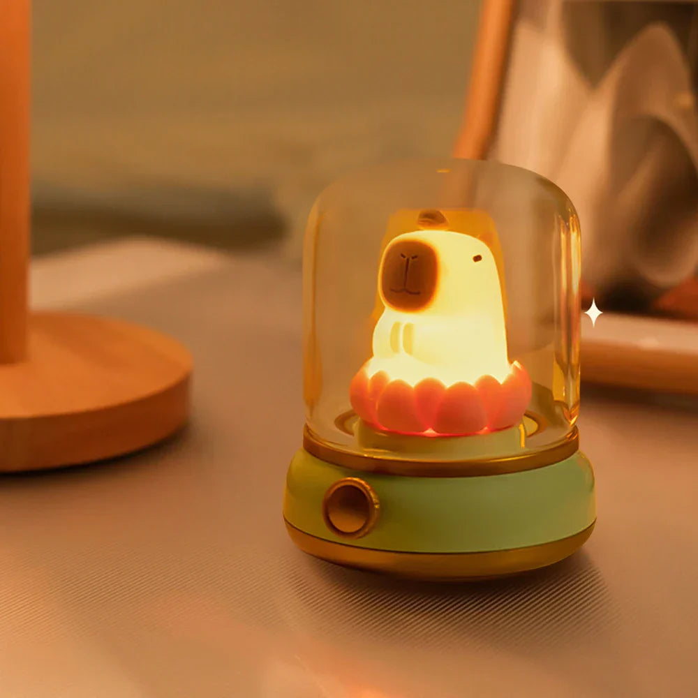 Retro LED Night Light USB Rechargeable Kerosene Style