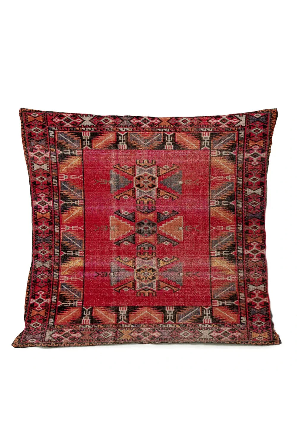 Ethnic Tribal Cotton-Linen Pillowcase
