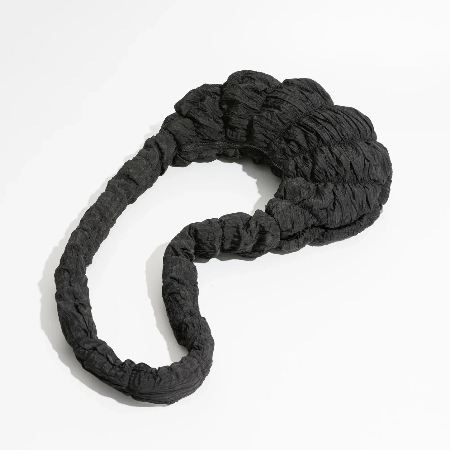 Puff Croissant Shoulder Bag - Lightweight Nylon Tote