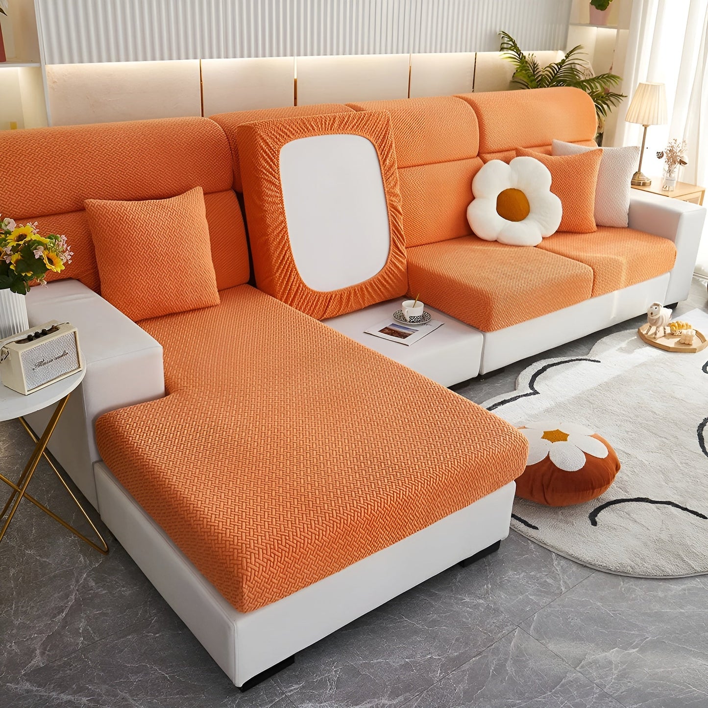 Water-Repellent Stretch Sofa Cover for All-Around Protection