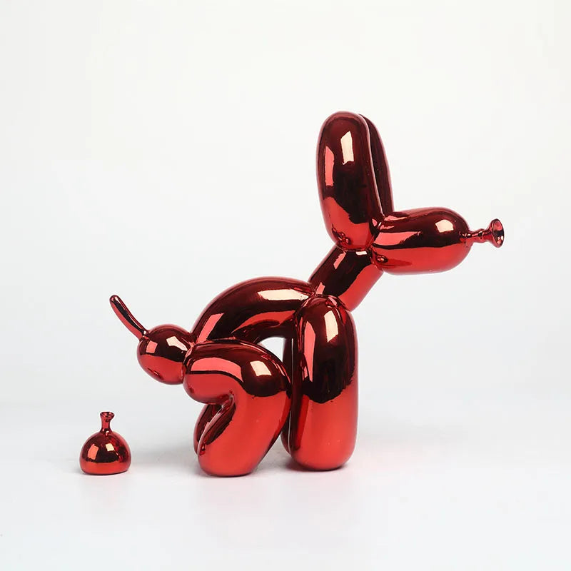 Minimalist Balloon Dog Decorative Ornament