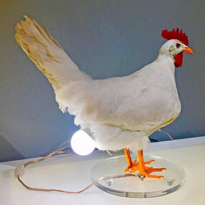 Decorative Chicken Night Light Lamp for Easter Party Ornaments