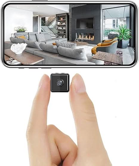 1080P Wireless Mini Security Camera with Motion Detection and App Control