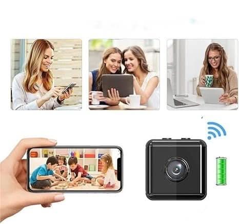 1080P Wireless Mini Security Camera with Motion Detection and App Control