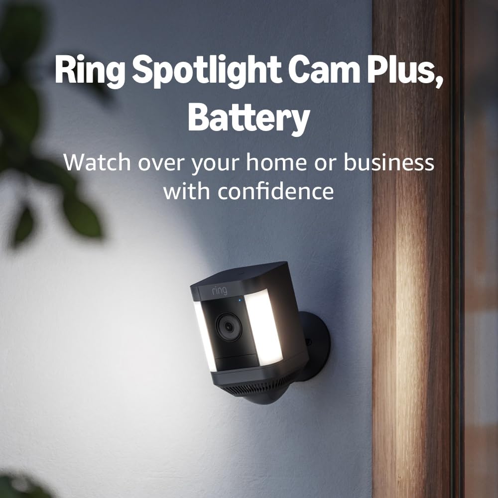 Wireless Outdoor Security Camera with HD Video and Motion-Activated LED Floodlight