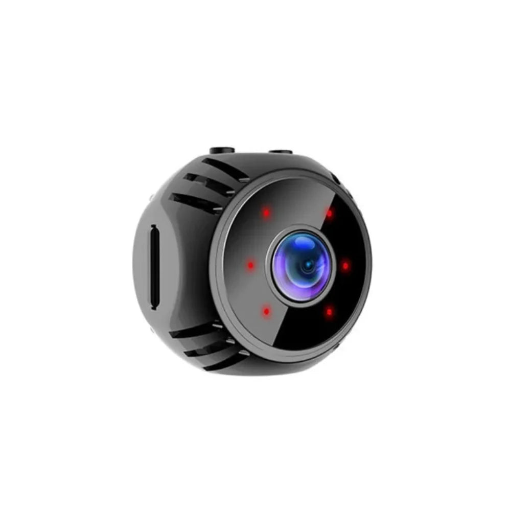 Wireless Mini Indoor WiFi Security Camera with Night Vision and Motion Alerts