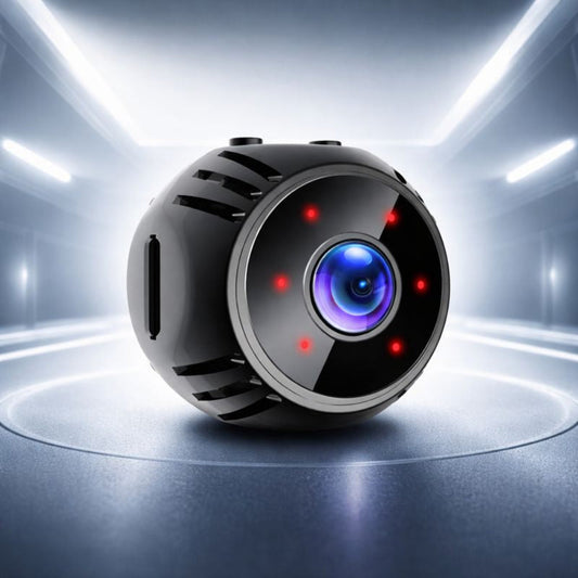 Wireless Mini Indoor WiFi Security Camera with Night Vision and Motion Alerts