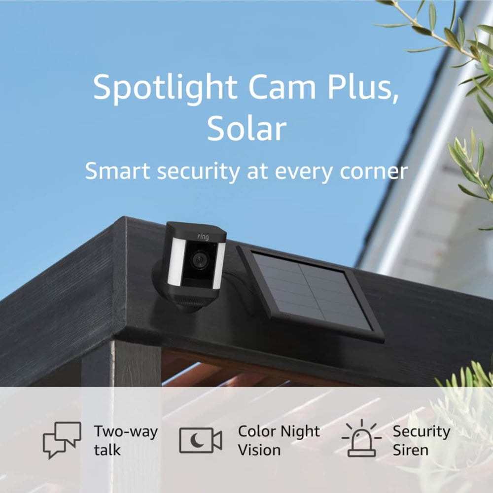 Wireless Outdoor Security Camera with HD Video and Motion-Activated LED Floodlight