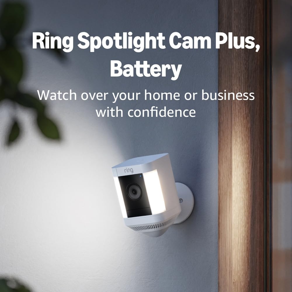 Wireless Outdoor Security Camera with HD Video and Motion-Activated LED Floodlight