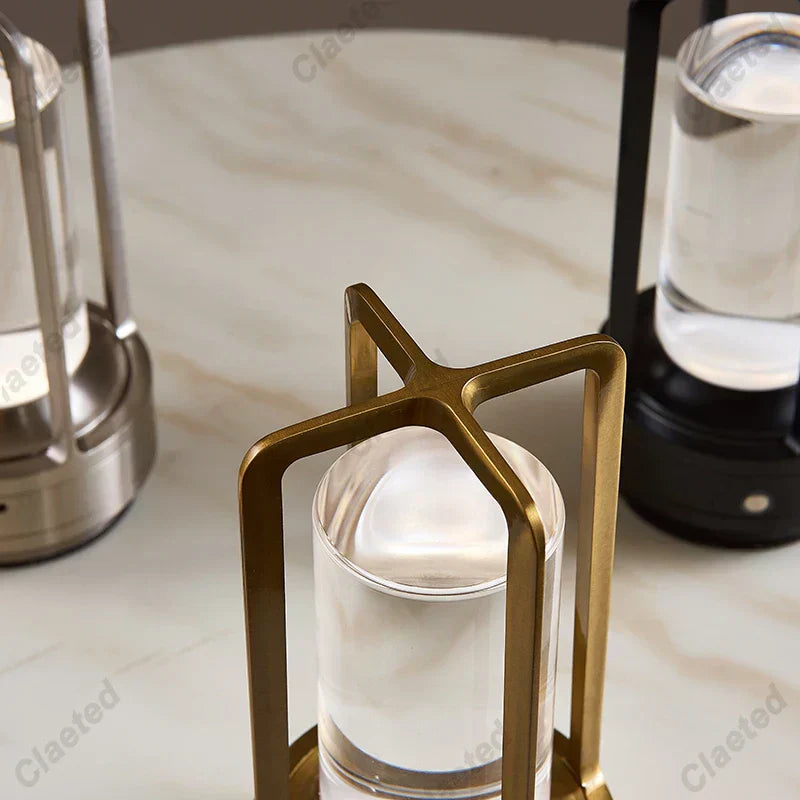 Rechargeable Wireless Table Lamp with Adjustable Brightness