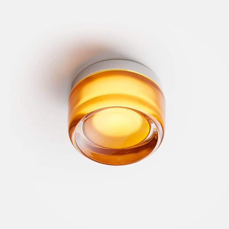 Ribbed Plexiglass Wall Lamp - Modern Industrial Design