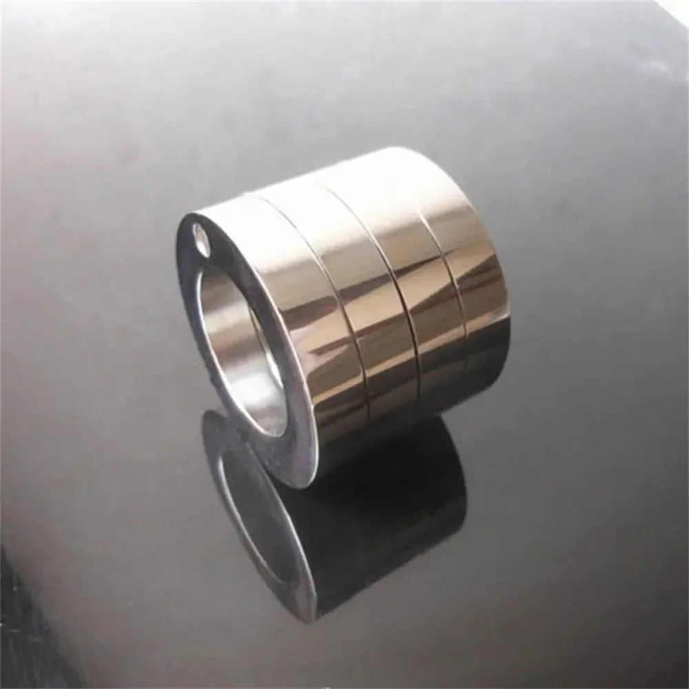 Stainless Steel Foldable Self-Defense Ring