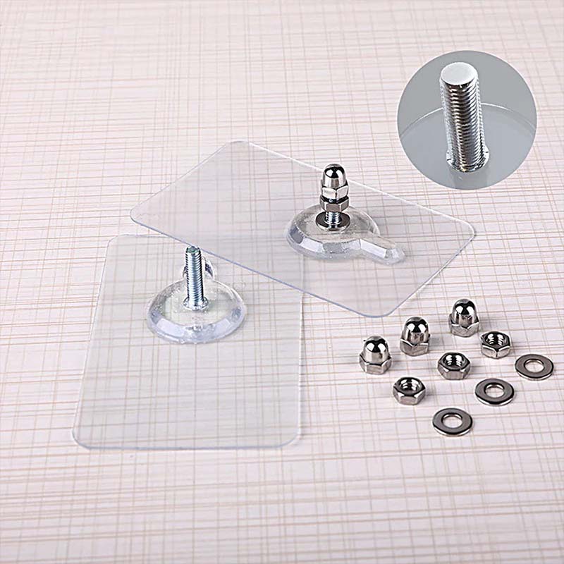 Self-Adhesive Corner Bathroom Hooks - Waterproof Stainless Steel