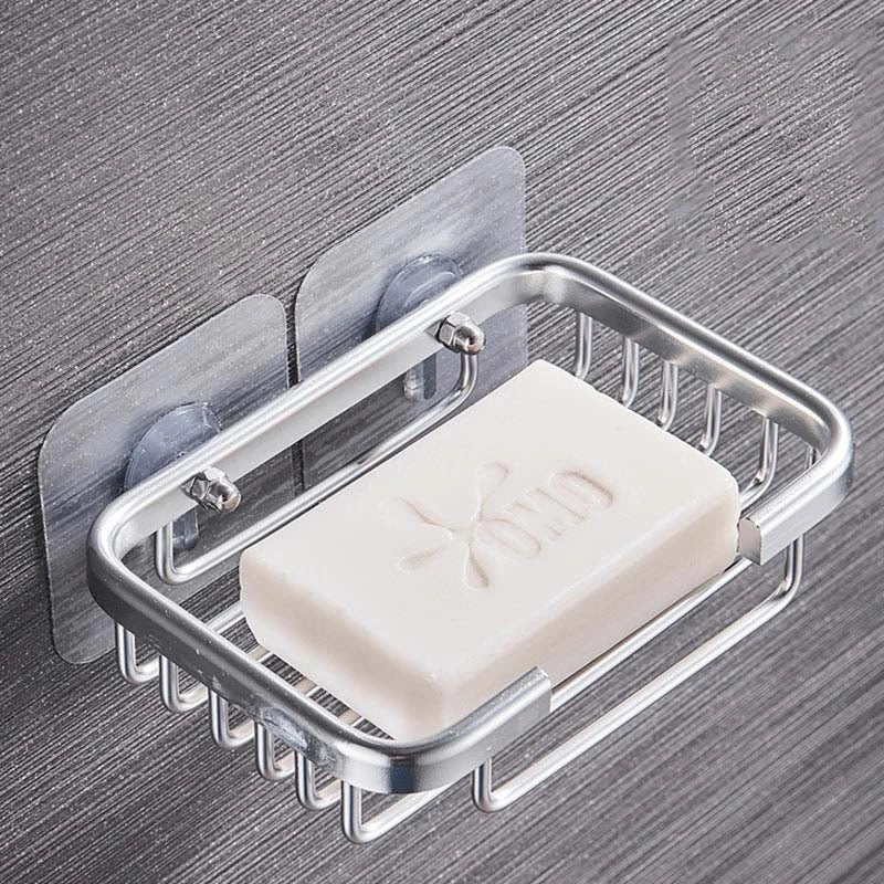Self-Adhesive Corner Bathroom Hooks - Waterproof Stainless Steel