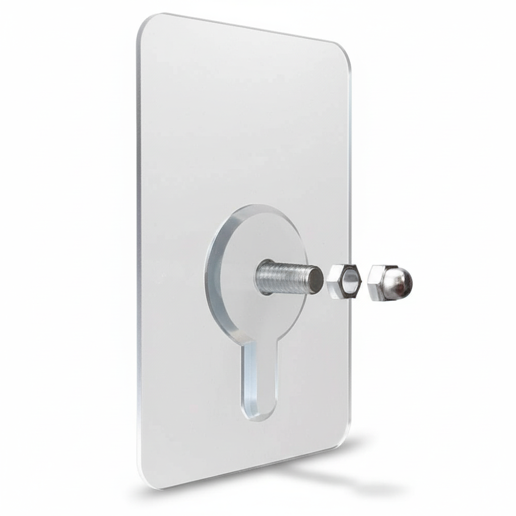 Self-Adhesive PVC Wall Hooks for Easy Installation