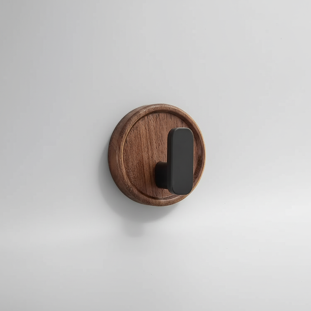 Self-Adhesive Minimalist Wall Hooks for Heavy Items
