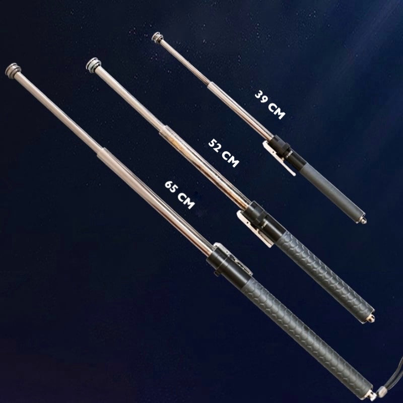 Durable Hiking Pole with Anti-Slip Grip and Self-Defense Feature