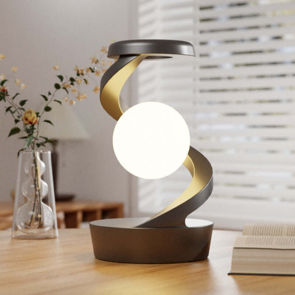 Wireless LED Table Lamp - Minimalist Portable Design with Warm Glow